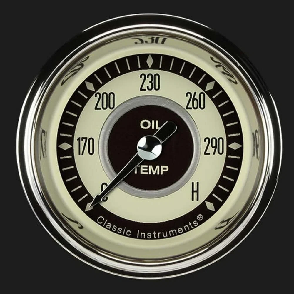Nostalgia VT 2 1_8_ Oil Temperature Gauge NT128SHC